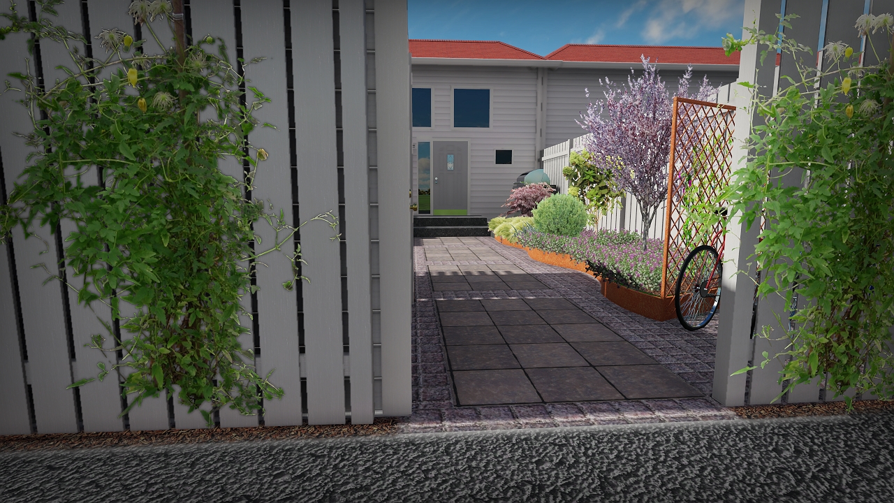 Solig rabatt i kontrastfärger